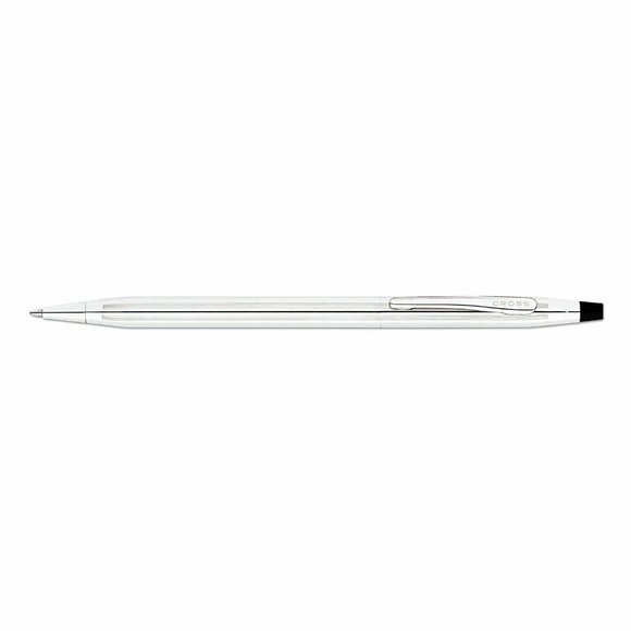 New Cross Classic Century Lustrous Chrome Twist Action Ballpoint Pen 350 gift - Picture 6 of 10